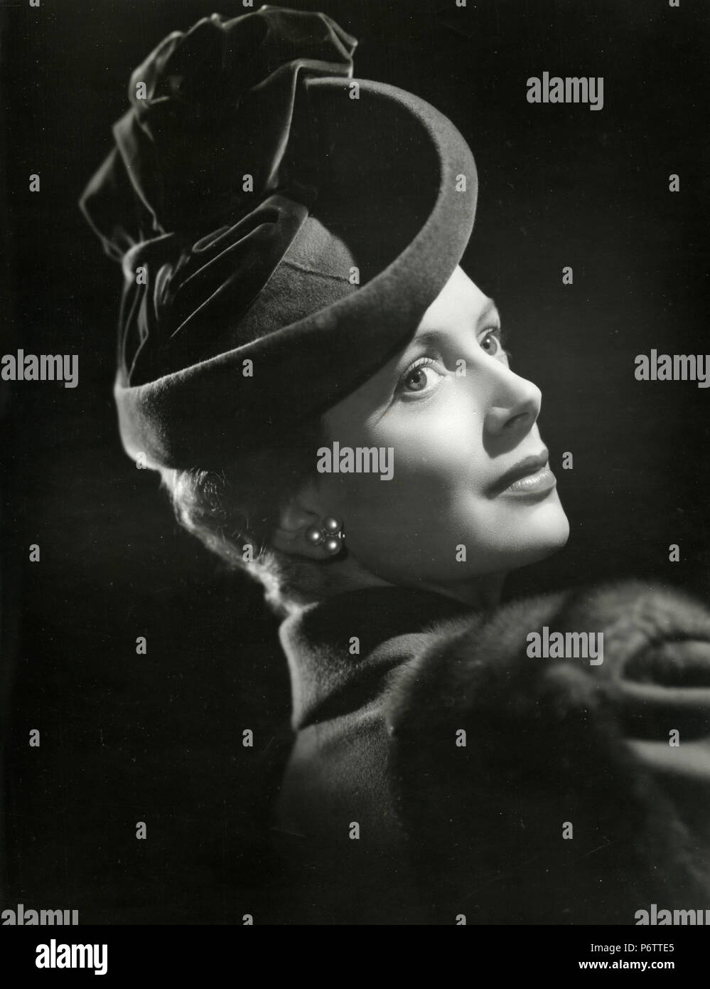 Die amerikanische Schauspielerin Deborah Kerr, 1940 s Stockfoto