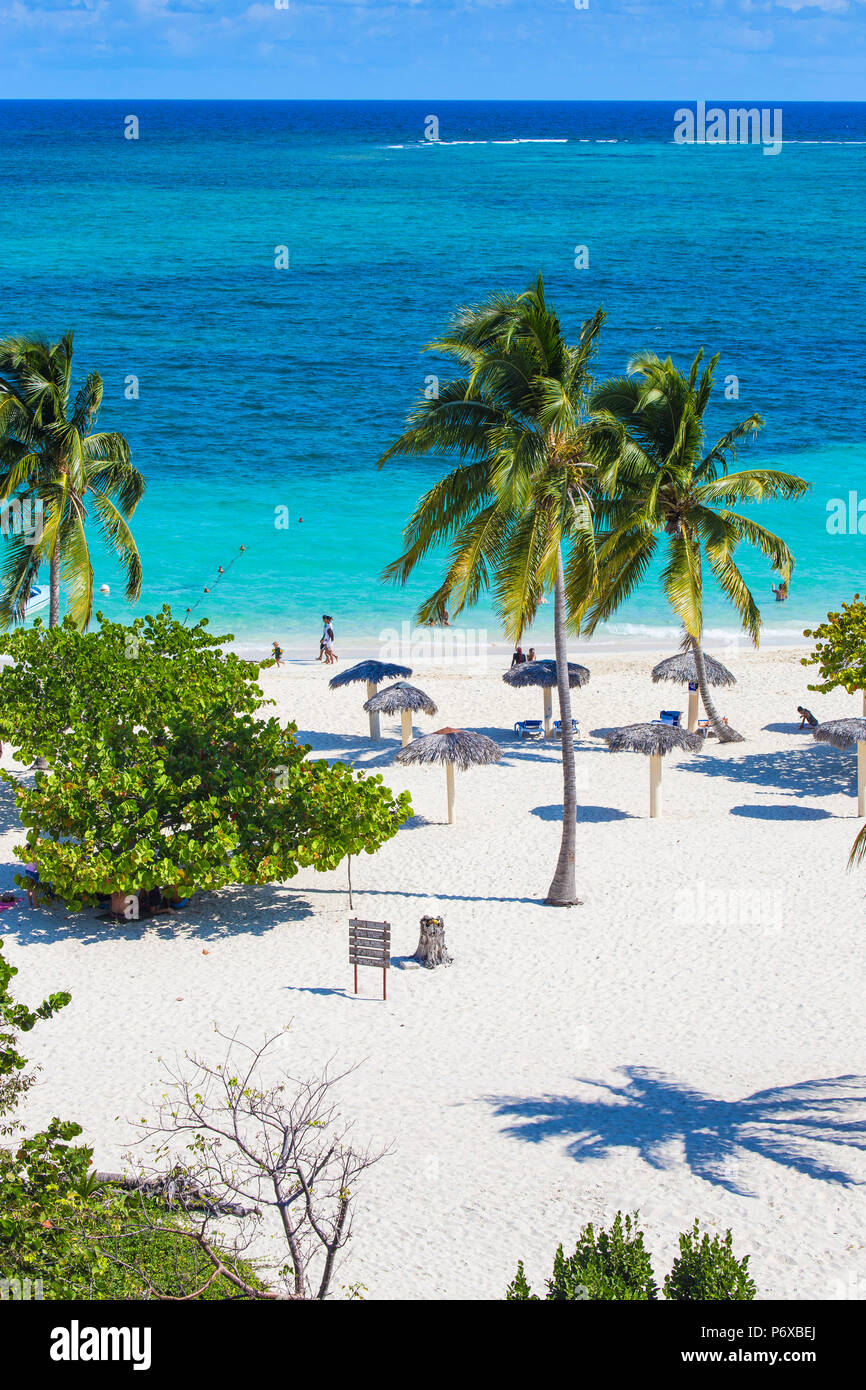 Kuba, Provinz Holguin Playa Esmeralda Stockfoto