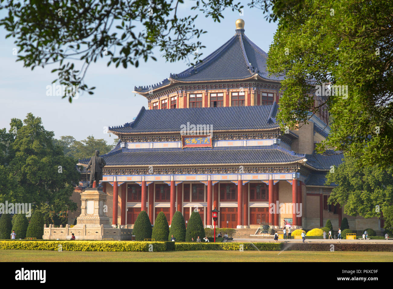 Sun Yat Sen Memorial Hall, Guangzhou, Guangdong, China Stockfoto