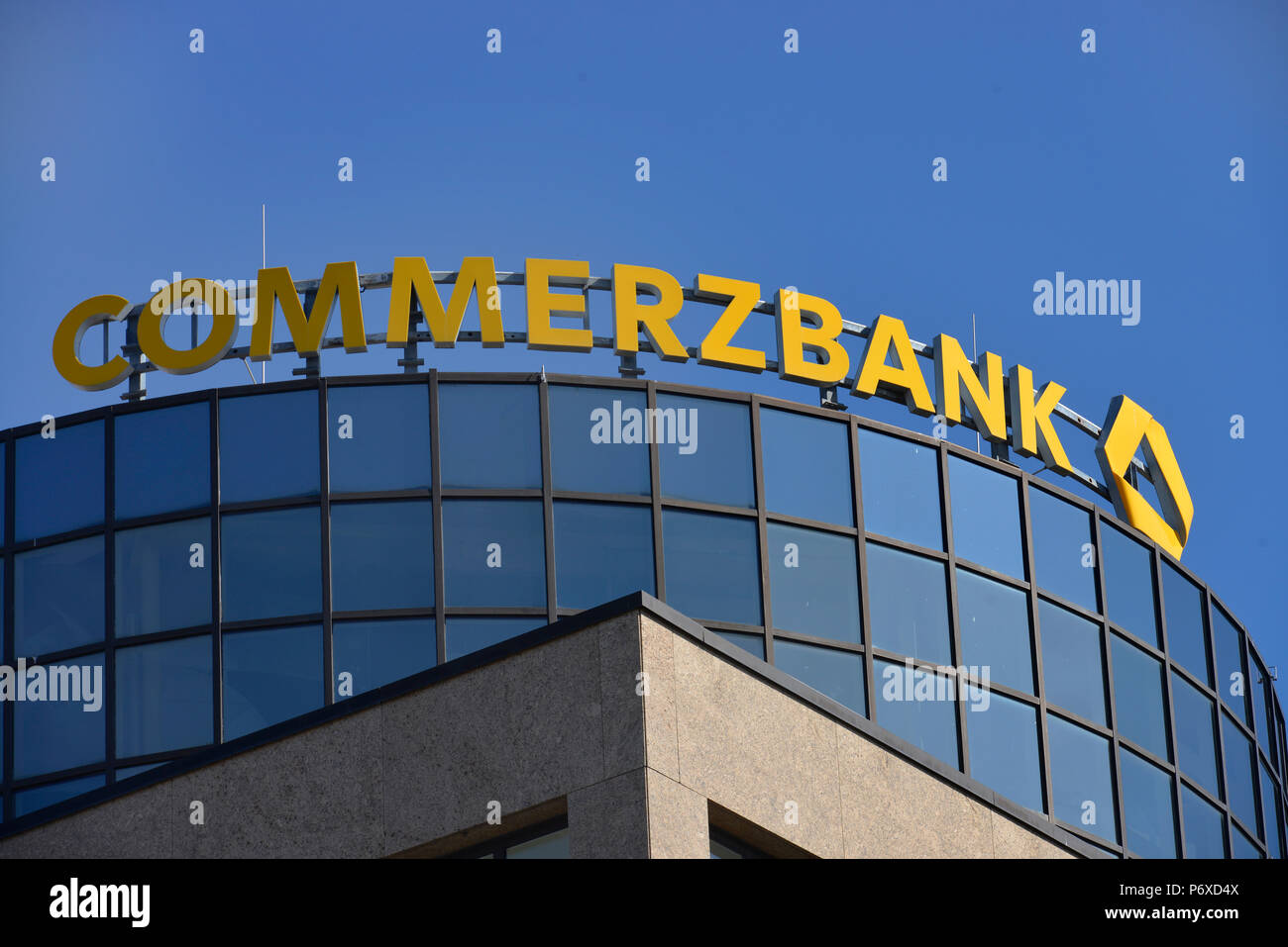 Commerzbank, Potsdamer Straße, Schöneberg, Berlin, Deutschland Stockfoto