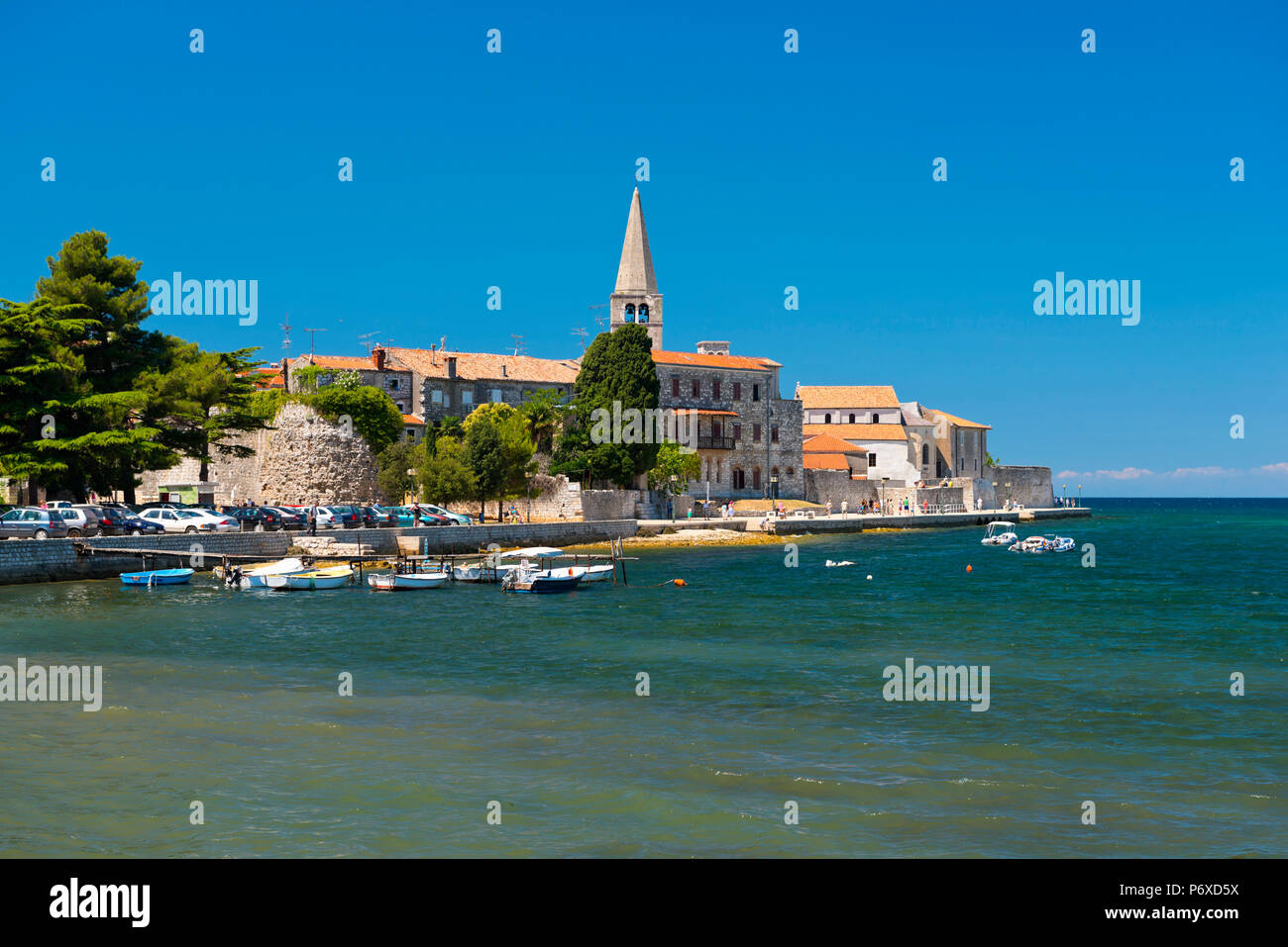 Kroatien, Istrien, Porec Stockfoto