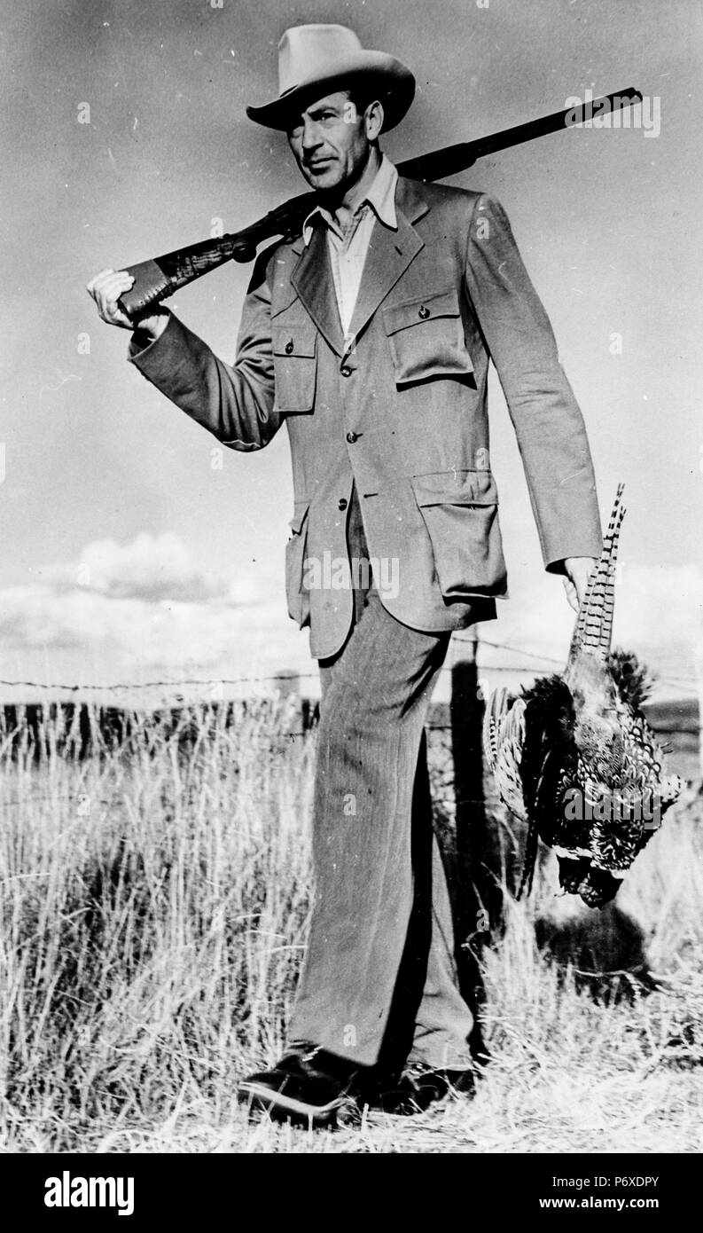 Gary Cooper, 1948 Stockfoto