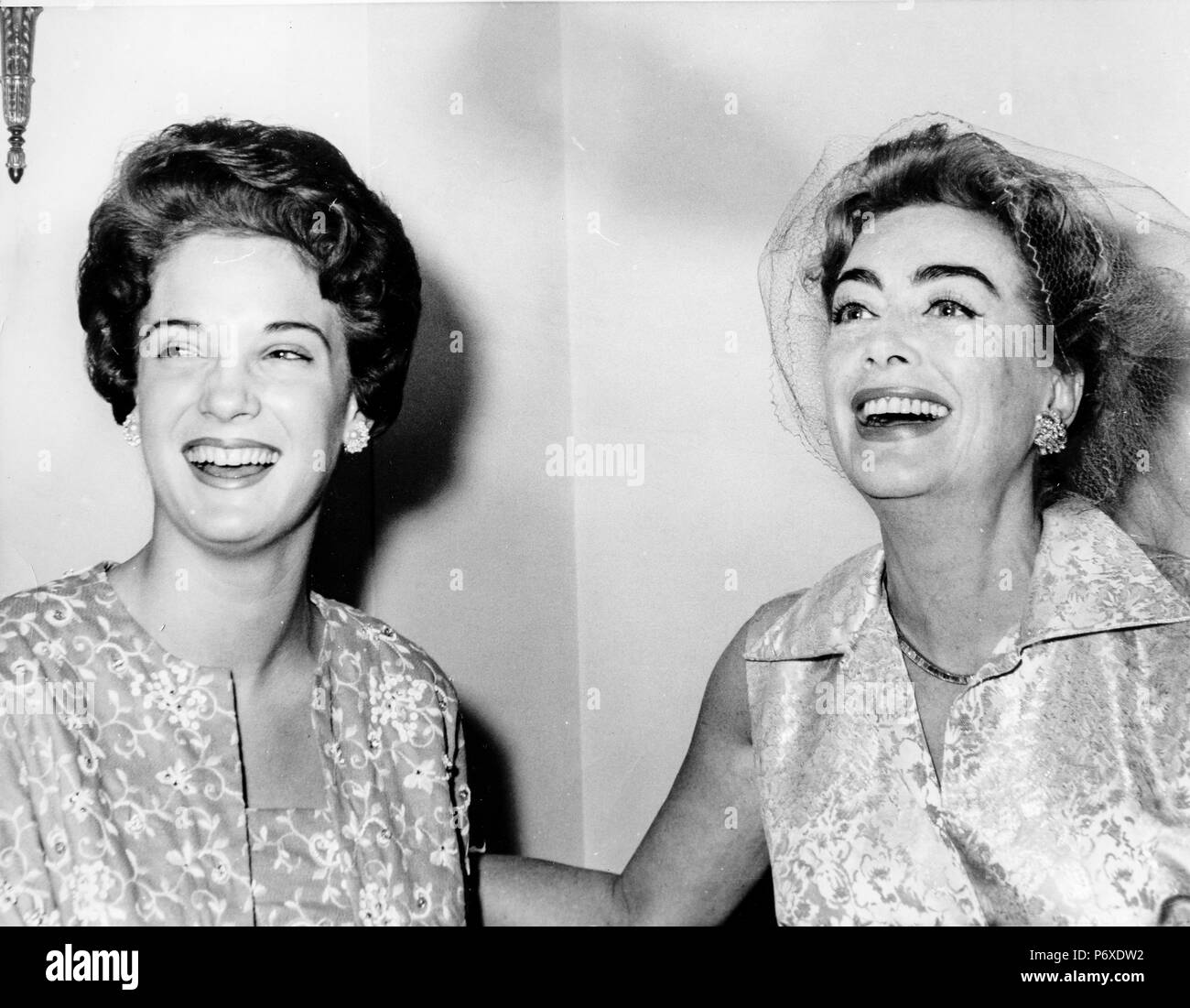 Lynda lee Mead, Joan Crawford, New York, 1960 Stockfoto