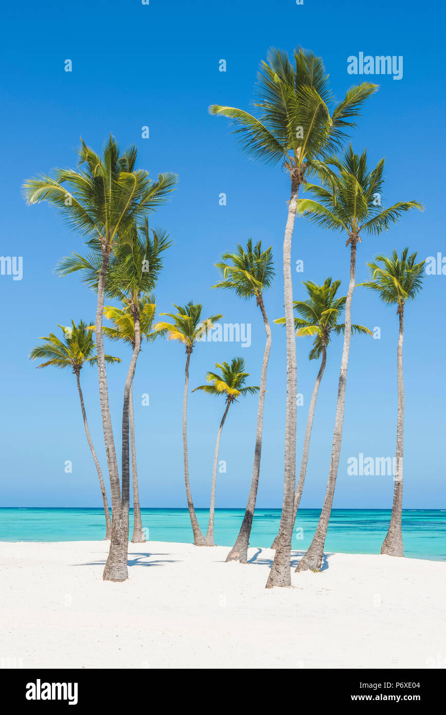 Juanillo Beach (playa Juanillo), Punta Cana, Dominikanische Republik. Stockfoto