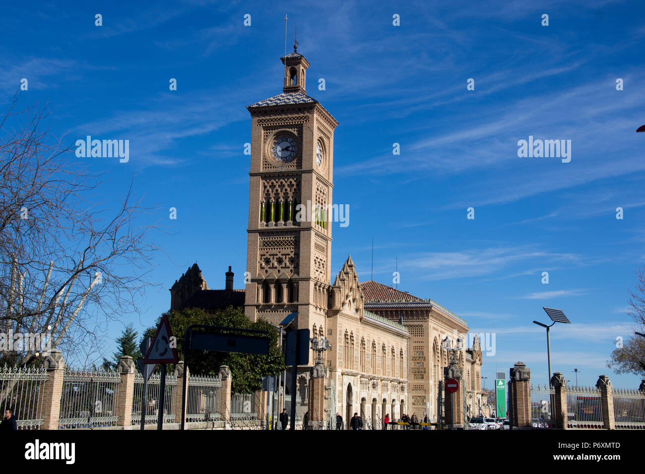 Der Bahnhof von Toledo, Spanien, Europa Stockfoto