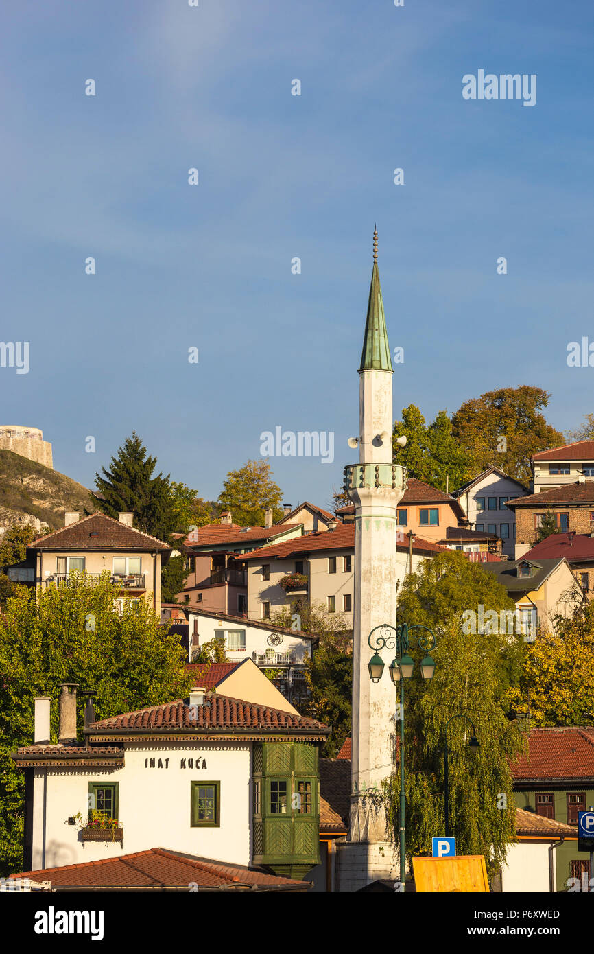 Bosnien und Herzegowina, Sarajevo, Inat Kuca traditionellen bosnischen Restaurant Stockfoto