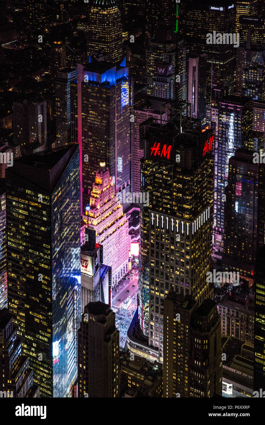 Times Square, Midtown Manhattan, New York City, USA Stockfoto