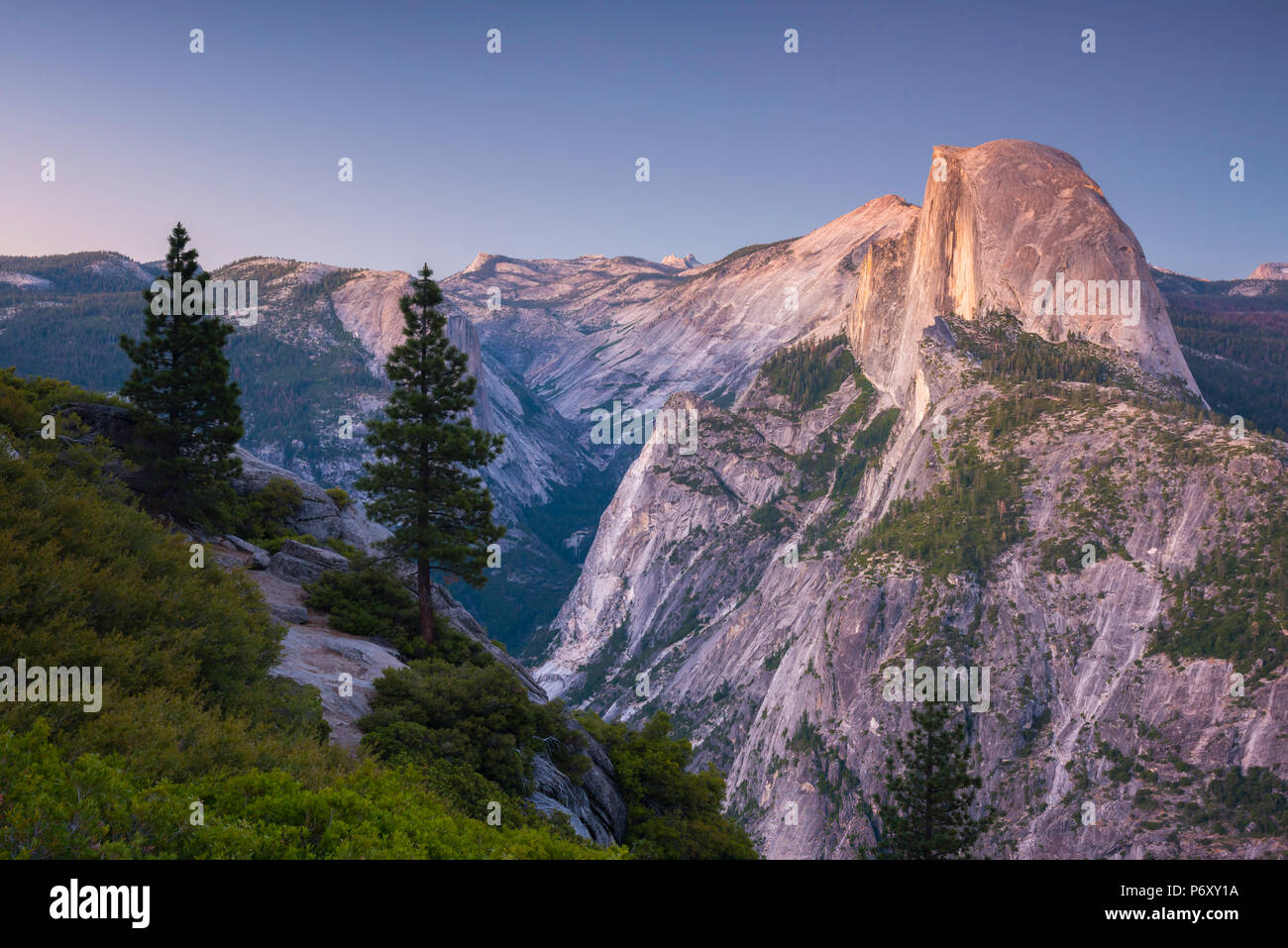 USA, Kalifornien, Yosemite National Park, Half Dome Stockfoto