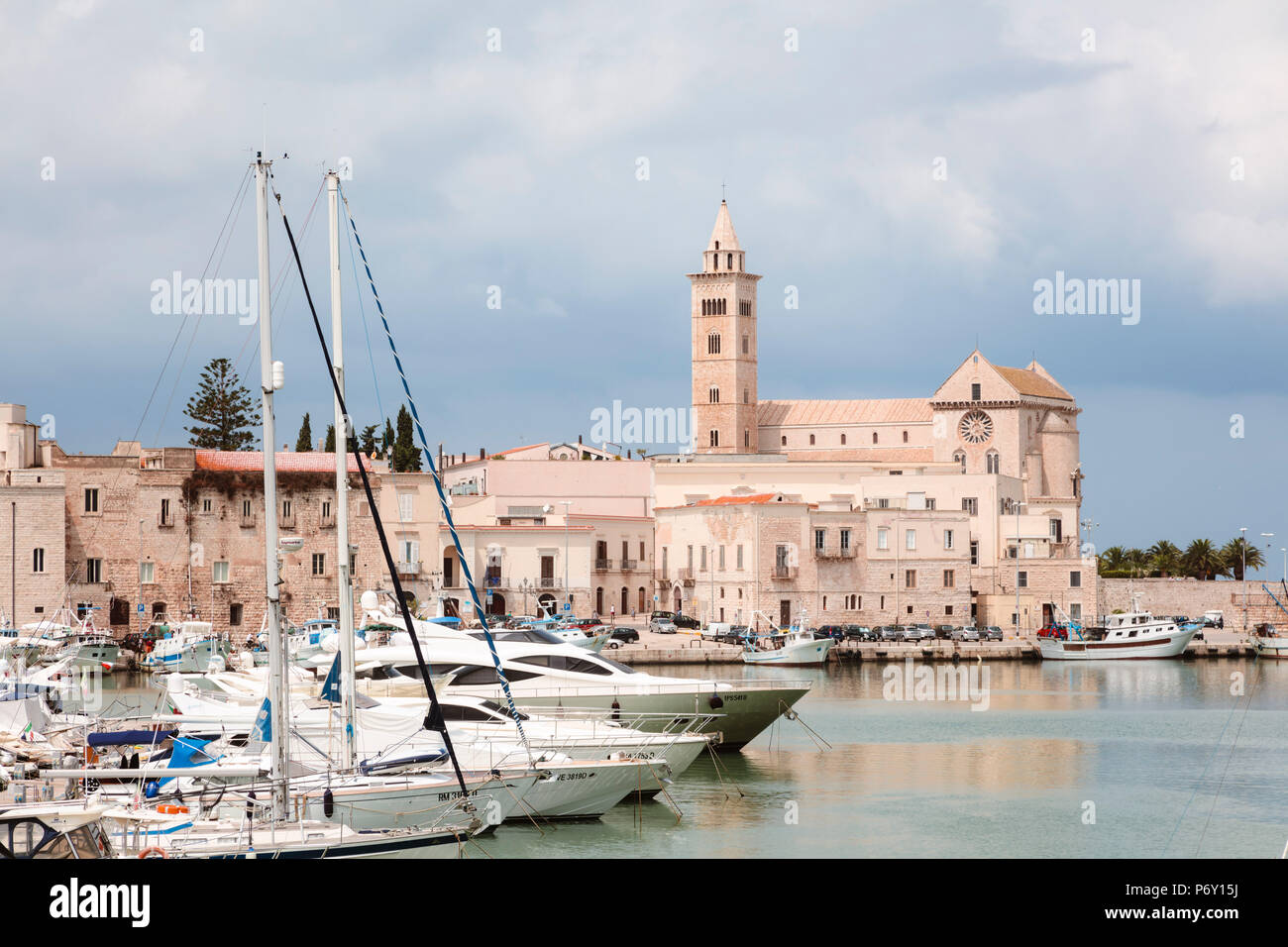 Trani, Apulien, Italien Stockfoto