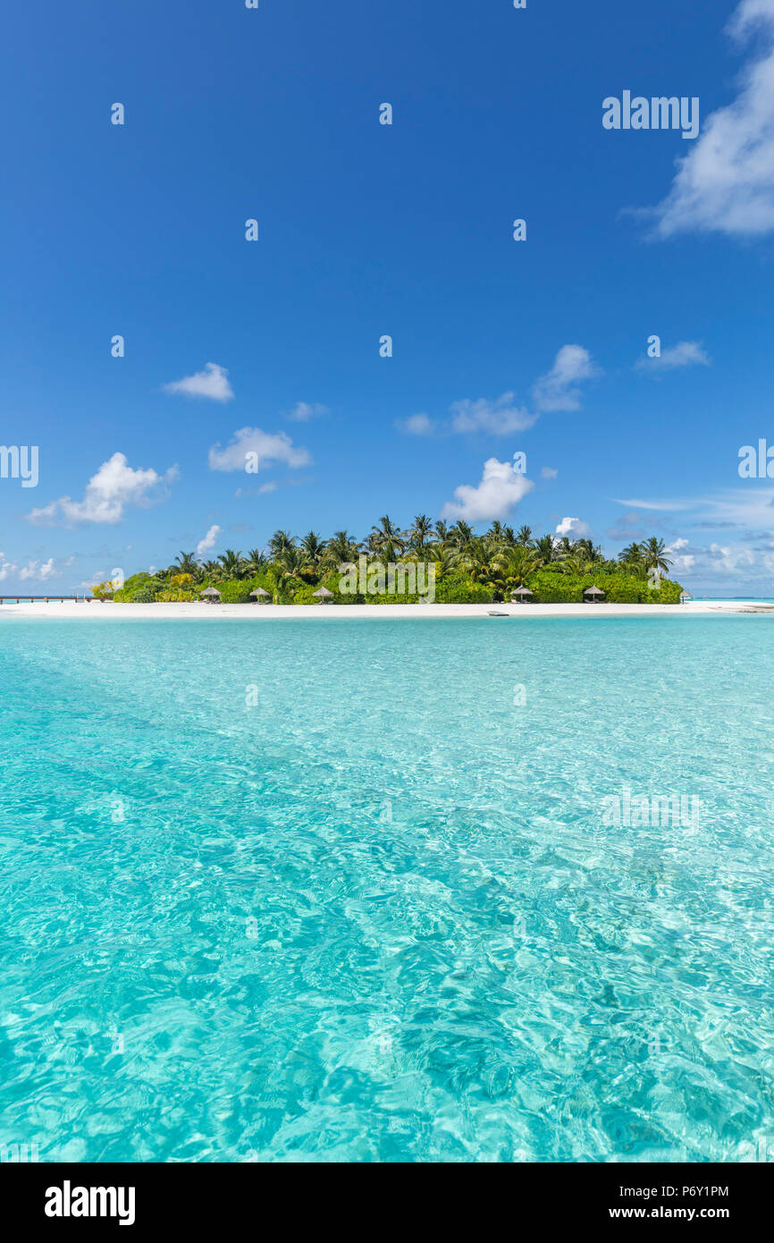 Anantara Dhigu Resort, Süd Male Atoll, Malediven Stockfoto