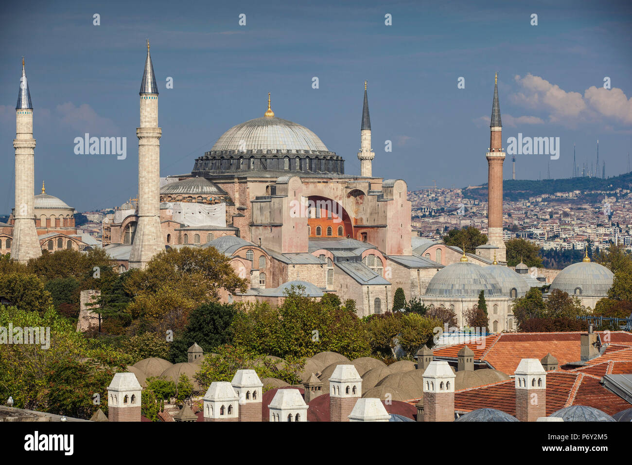 Türkei, Istanbul, Hagia Sophia, Aya Sofya Moschee, einmal in der Kirche