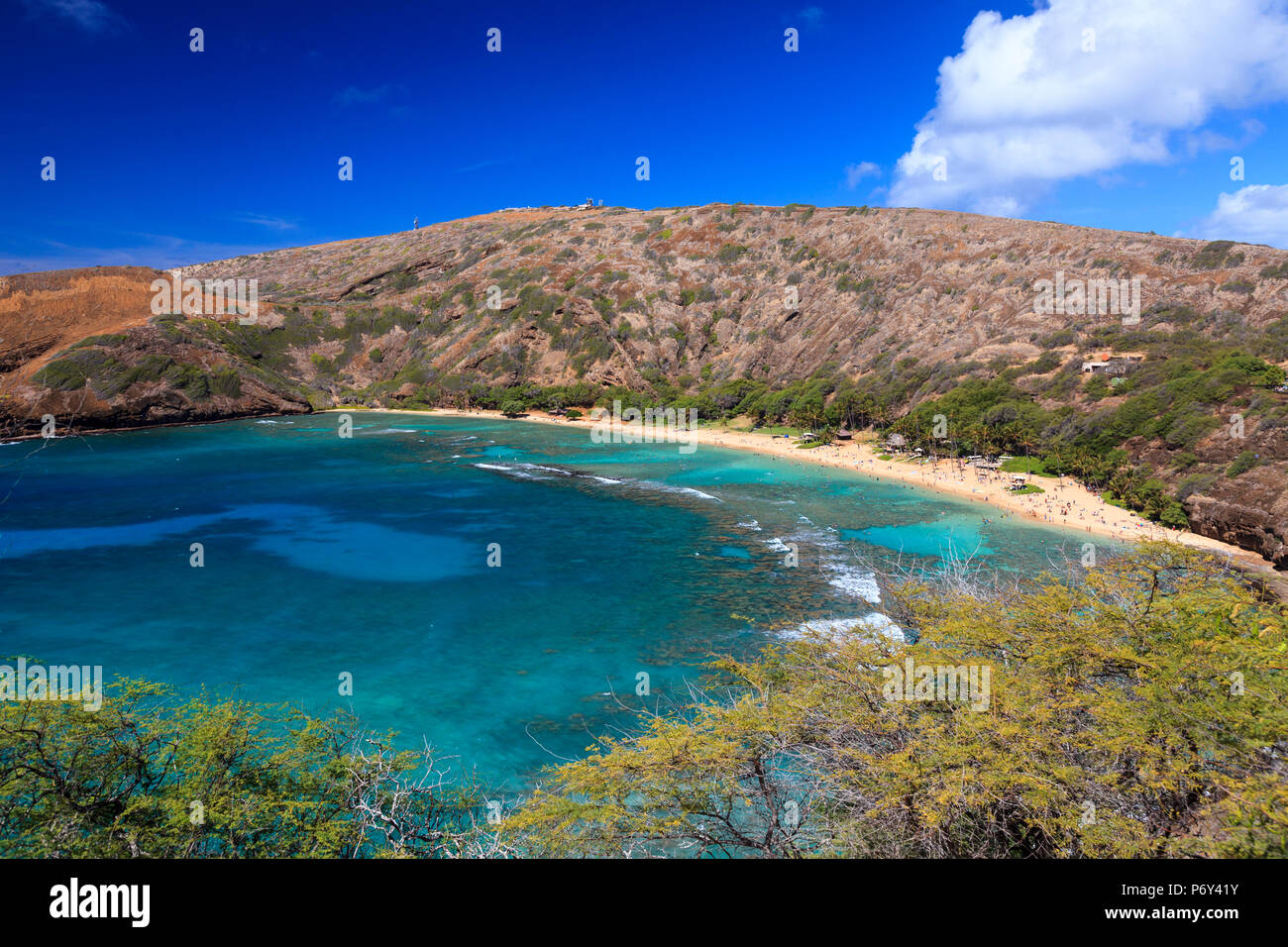 USA, Hawaii, Oahu, Hanauma Bay Stockfoto