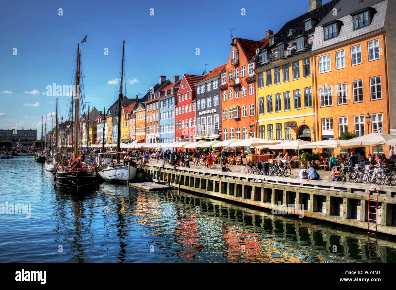 Eine norwegische Landschaft im Sommer Stockfoto