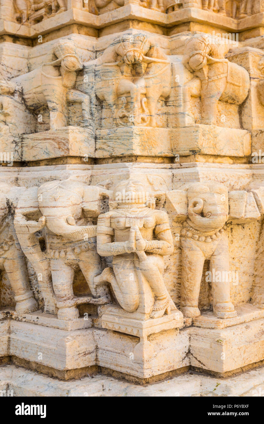 Jagdish Hindu Tempel, Udaipur, Rajasthan, Indien Stockfoto