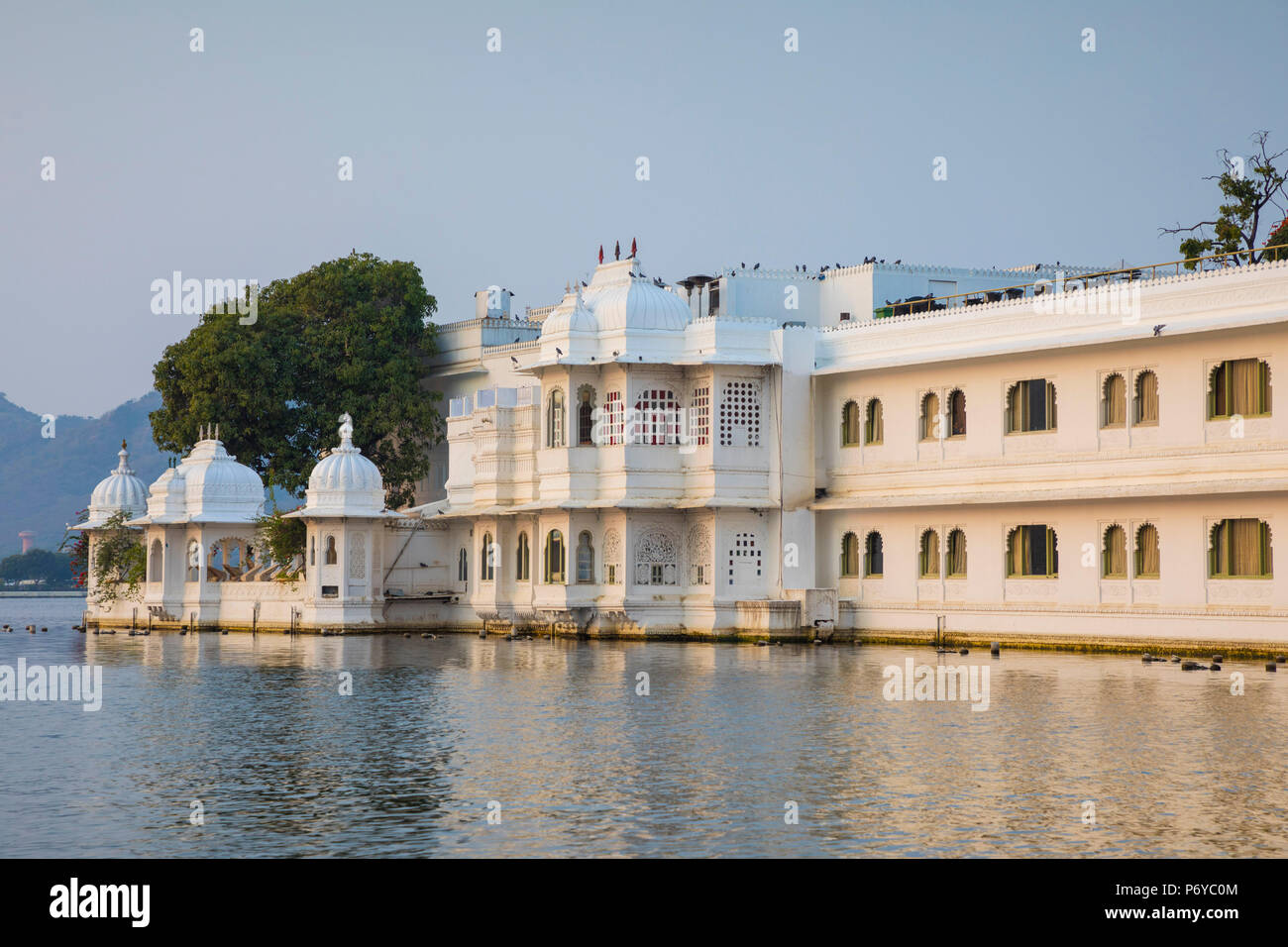 Taj Lake Palace, See Pichola, Udaipur, Rajasthan, Indien Stockfoto