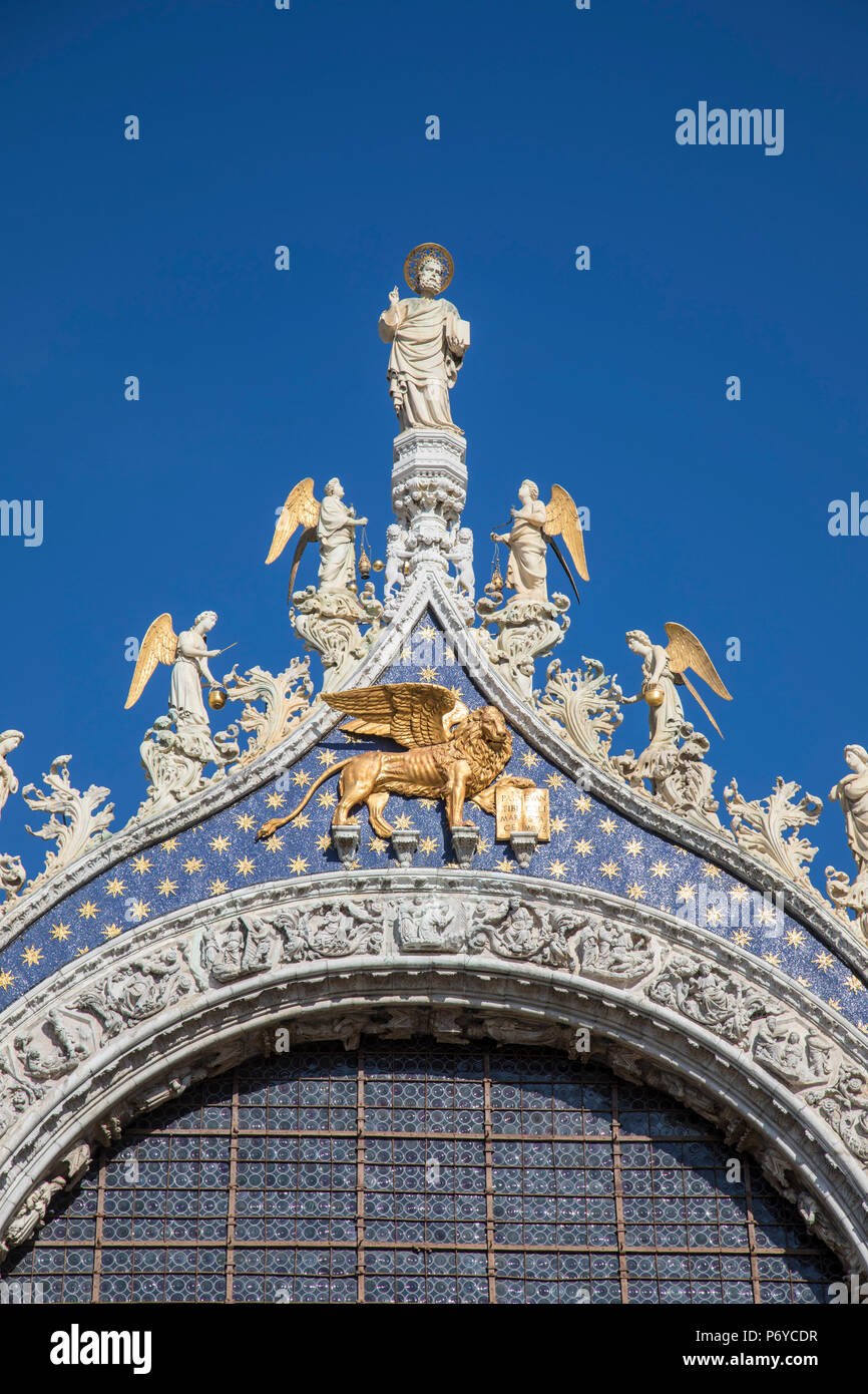 St. Mark's Basilika, St. Mark's Square (San Marco), Venedig, Italien Stockfoto