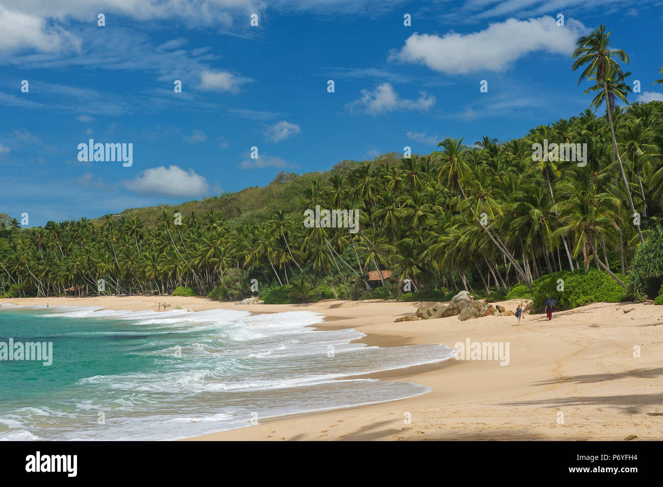 Strand, Tangalle, Sri Lanka Stockfoto