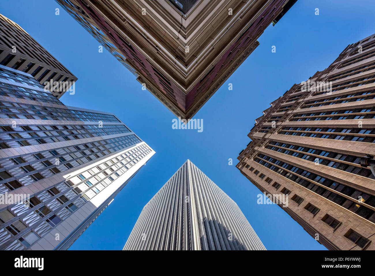 Wolkenkratzer, San Francisco, Kalifornien, USA Stockfoto