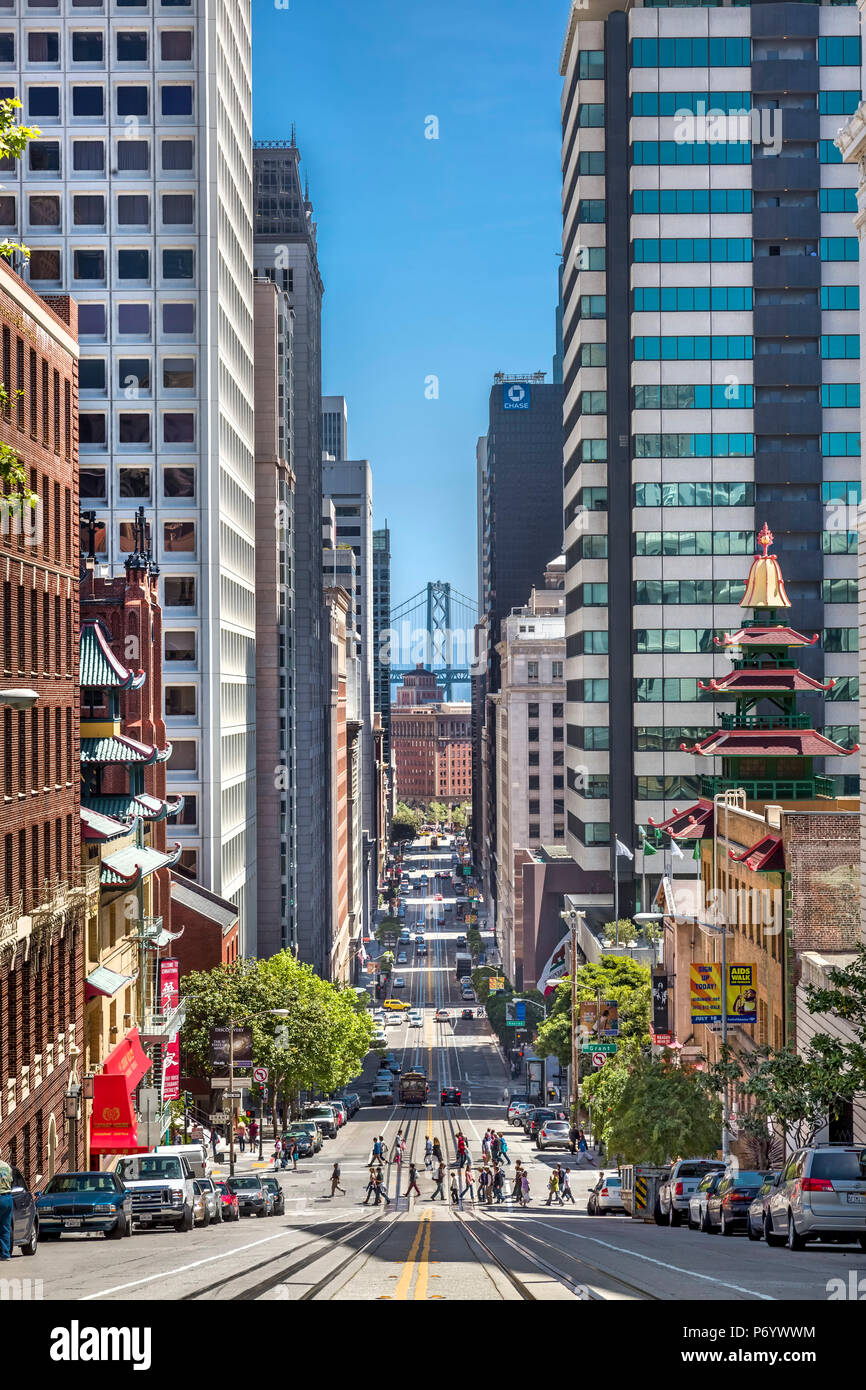 Downtown, San Francisco, Kalifornien, USA Stockfoto