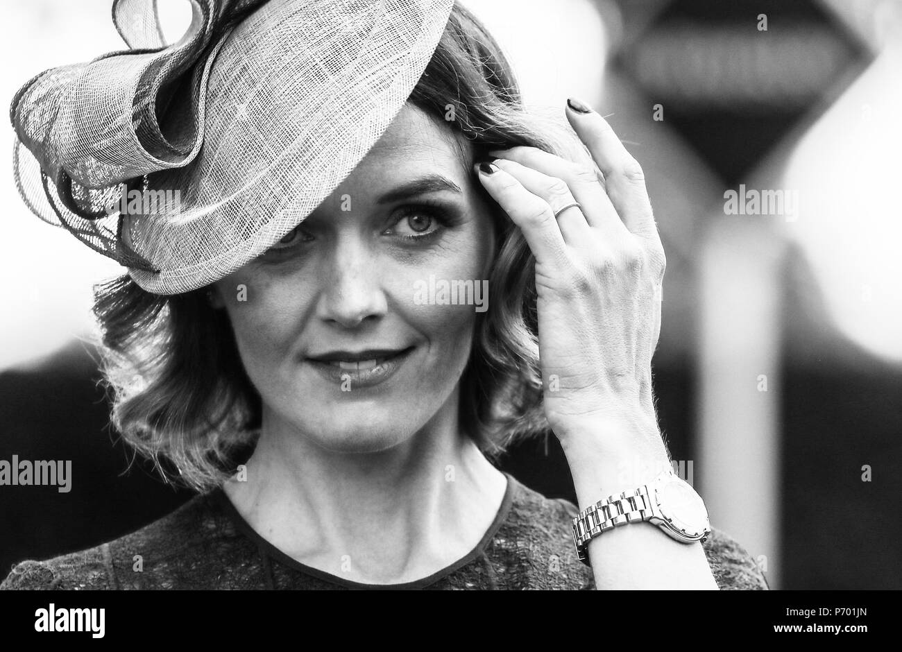 2018 Investec Derby Festival in Epsom Rennbahn Derby Tag Mit: Victoria Pendleton Wo: Epsom, Großbritannien Wann: 02. Juni 2018 Credit: John rainford/WANN Stockfoto