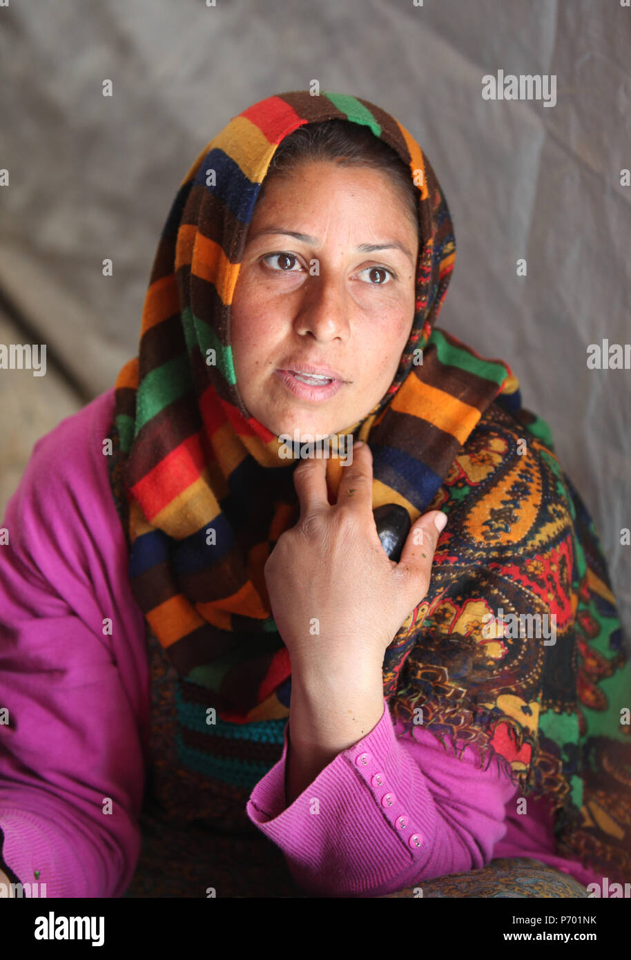 Displaced Person 1. Stockfoto