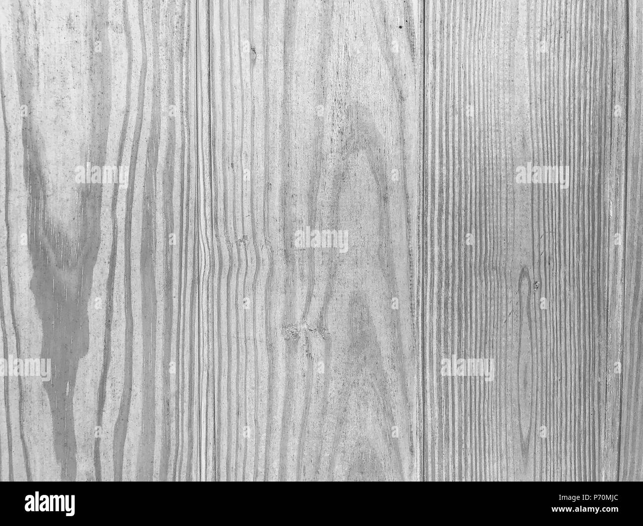 Weißes Holz Landhausdiele Textur Hintergrund für Design Dekoration. Stockfoto