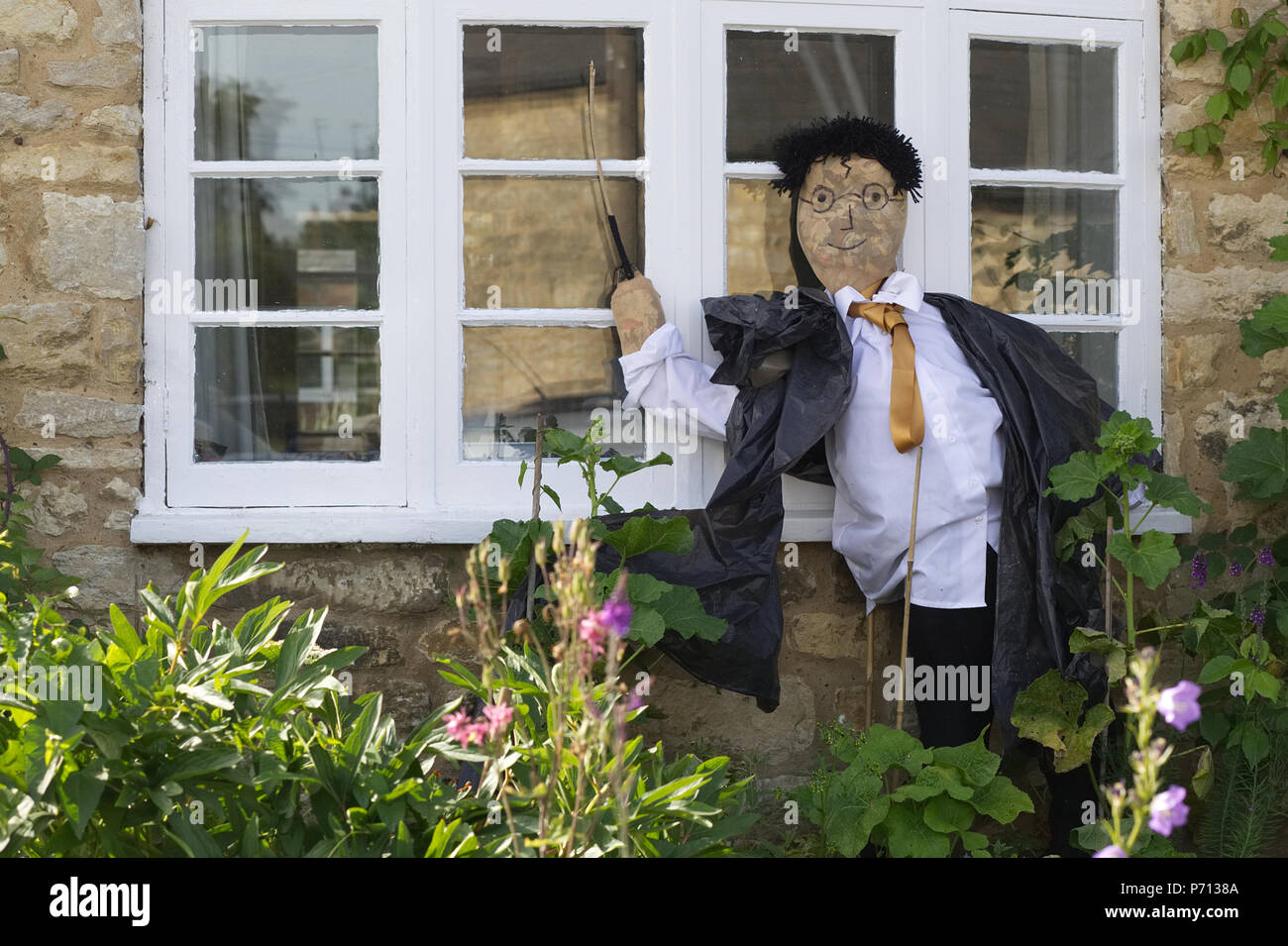 Harry Potter Vogelscheuche Stockfoto