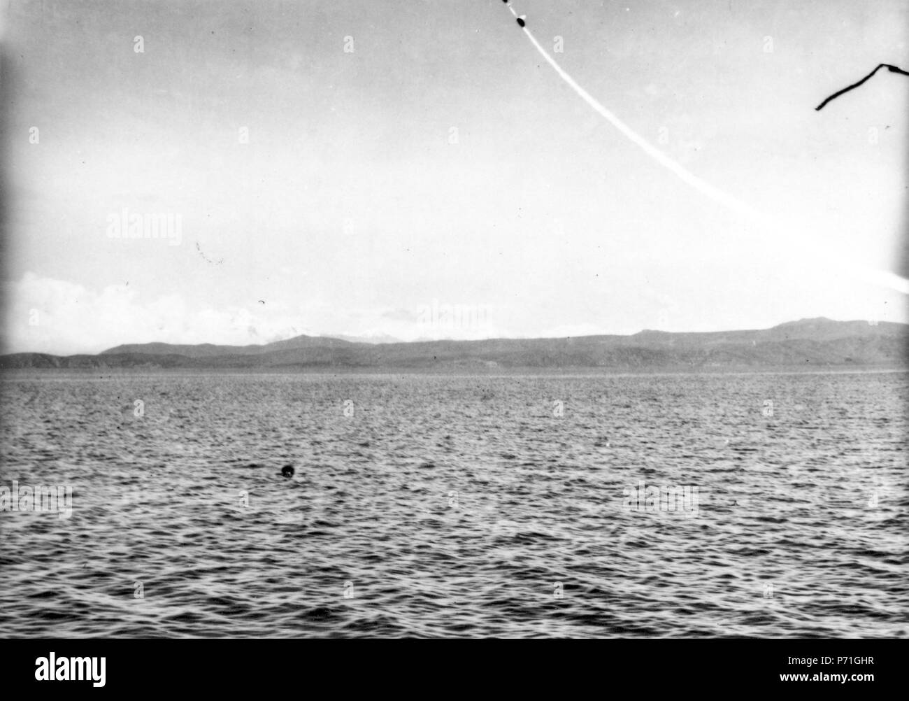 176 Parti av Sjön, Lago Titicaca. - Titicacasjön SMVK - 002414 Stockfoto
