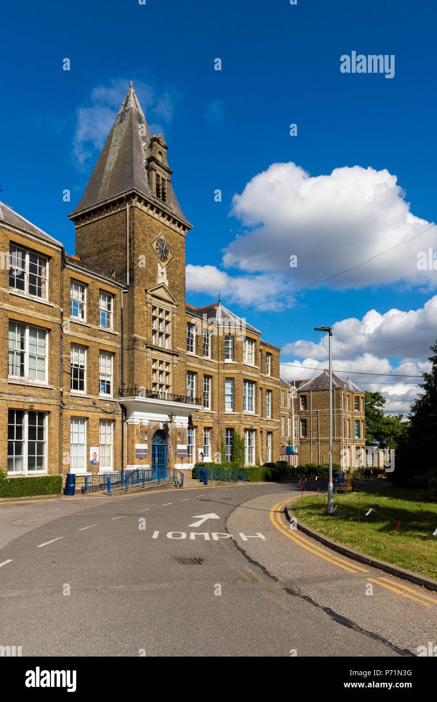 Chase Farm Hospital in Enfield in London Stockfoto