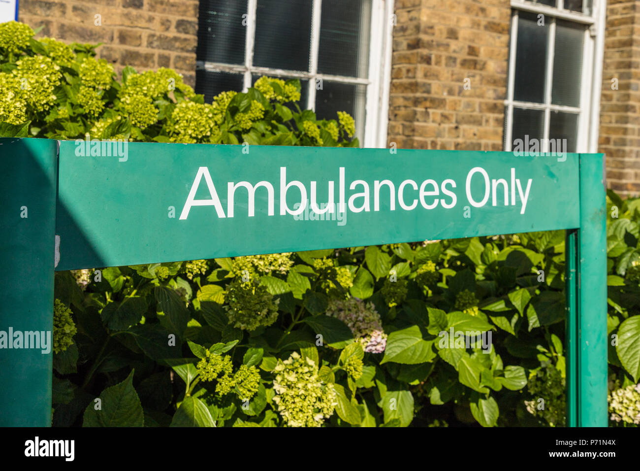 Chase Farm Hospital in Enfield in London Stockfoto