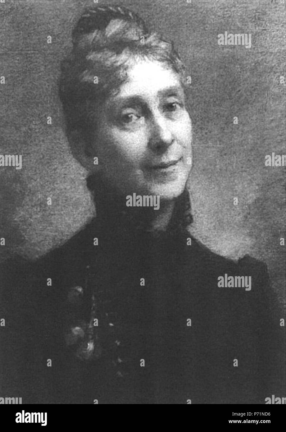 Englisch: Zeichnung von Sarah Wyman Whitman durch die Künstlerin Helen Bigelow Merriman (1844 - 1933). 1 Mai 2013, 06:24:22 56 Sarah Wyman Whitman von Helen Bigelow Merriman (Zeichnung) Stockfoto