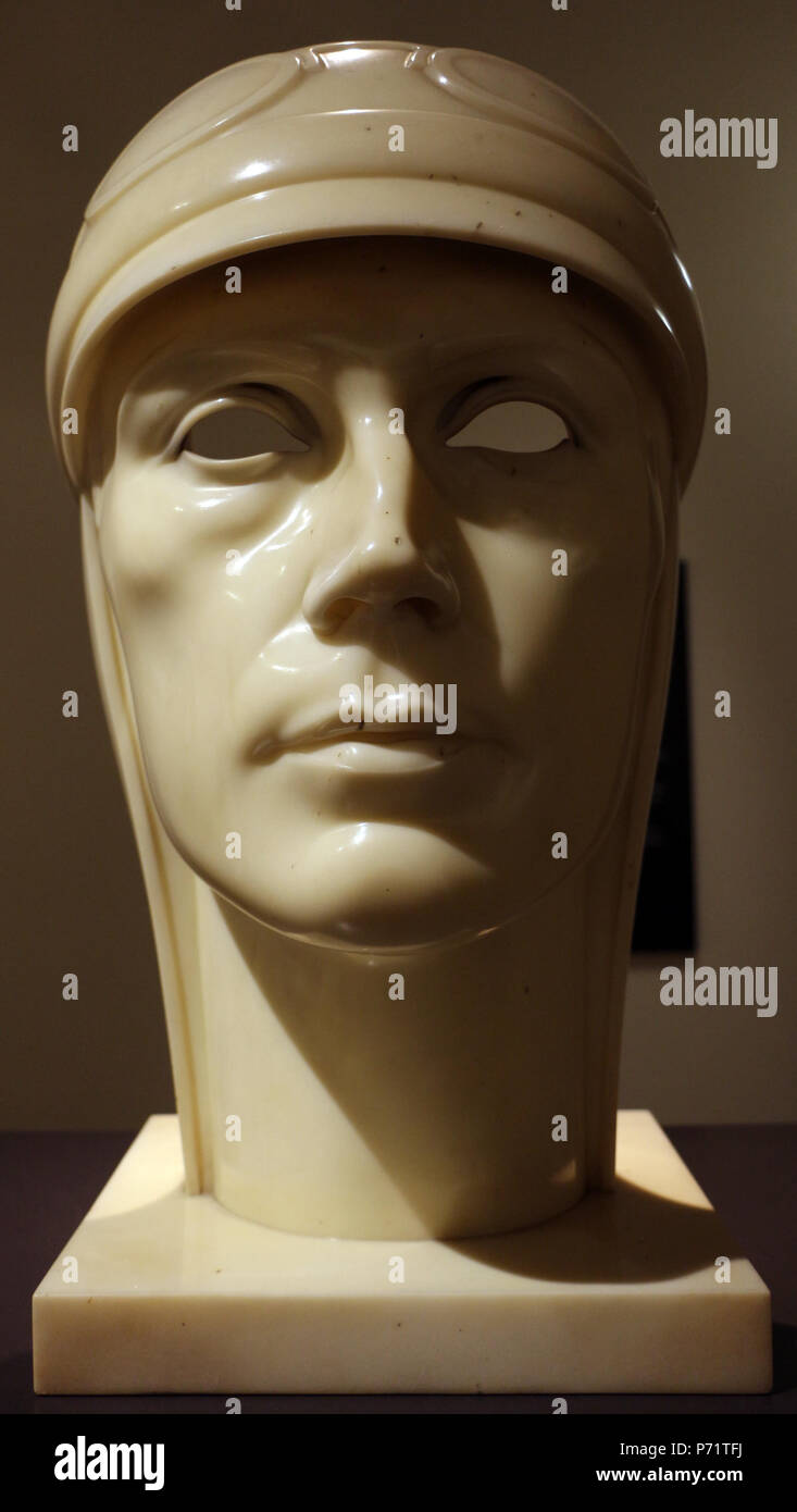 Englisch: Adolfo Wildt. 1929 7 Adolfo Wildt, Arturo ferrarin, 1929 (Coll. priv.) 01. Stockfoto