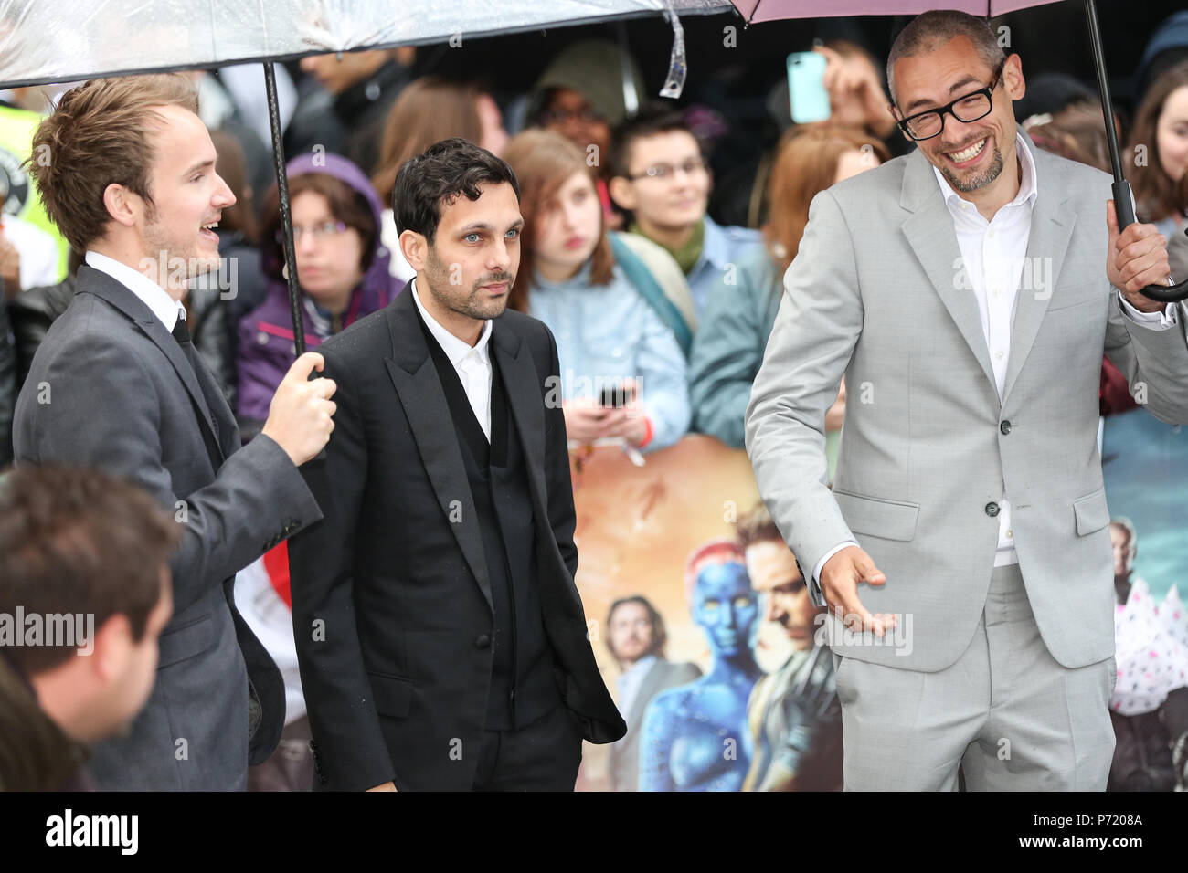 London, UK, 12. Mai 2014, Dynamo besucht UK Premiere von "X-Men: Tage der Zukunft Vergangenheit' im Odeon Leicester Square. Mariusz Goslicki/Alamy Stockfoto