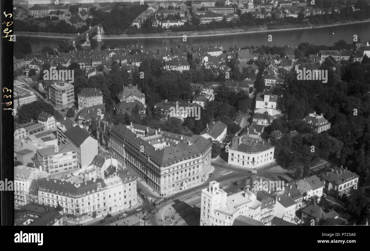 46 ETH-BIB-Basel, Aeschenplatz-Inlandflüge-LBS MH 01-007692 Stockfoto
