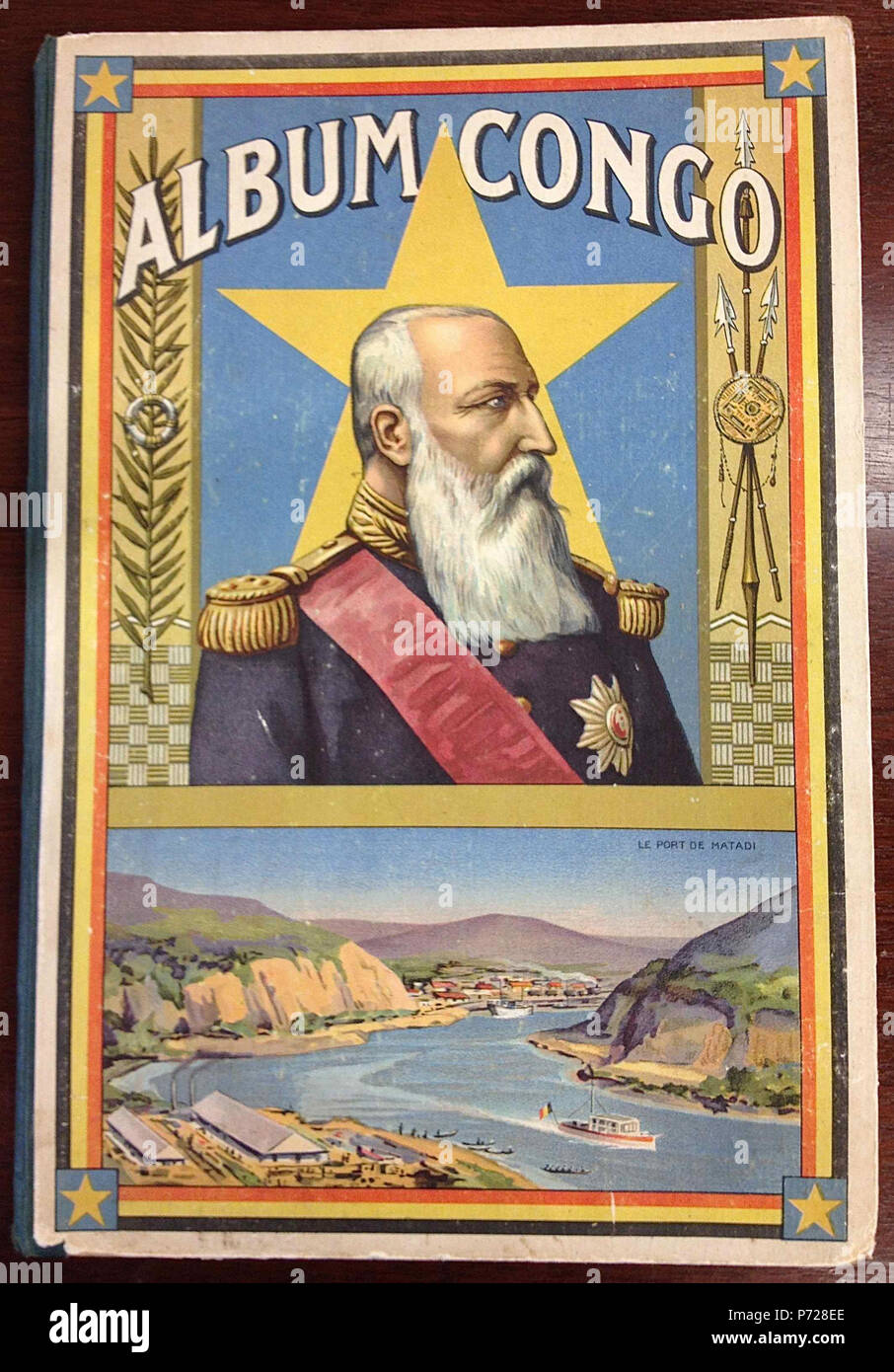 Englisch: Album Kongo - Abdeckung von Trading Cards aus dem Kongo. 11 April 2014, 12:10:26 1 Album Kongo - Abdeckung von Trading Cards aus dem Kongo Stockfoto