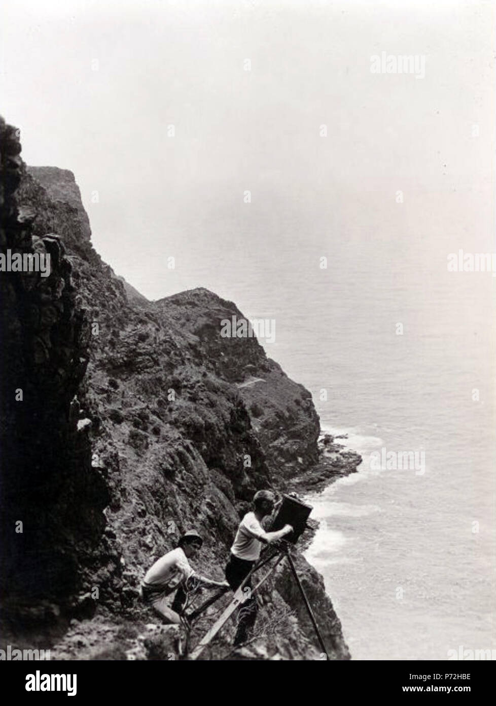 1 Allan Riverstone McCulloch mit Frank Payten, einen Film Stockfoto