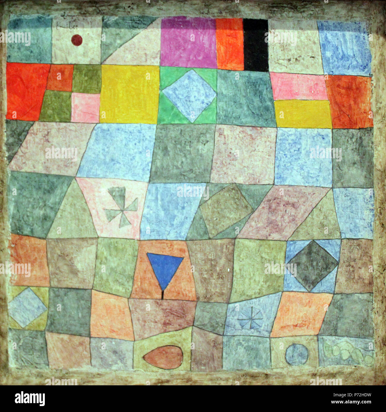 . Englisch: freundliches Spiel English: freundliches Spiel Français: Un jeu Amical: 1933 1 1933 Klee freundliches Spiel anagoria Stockfoto