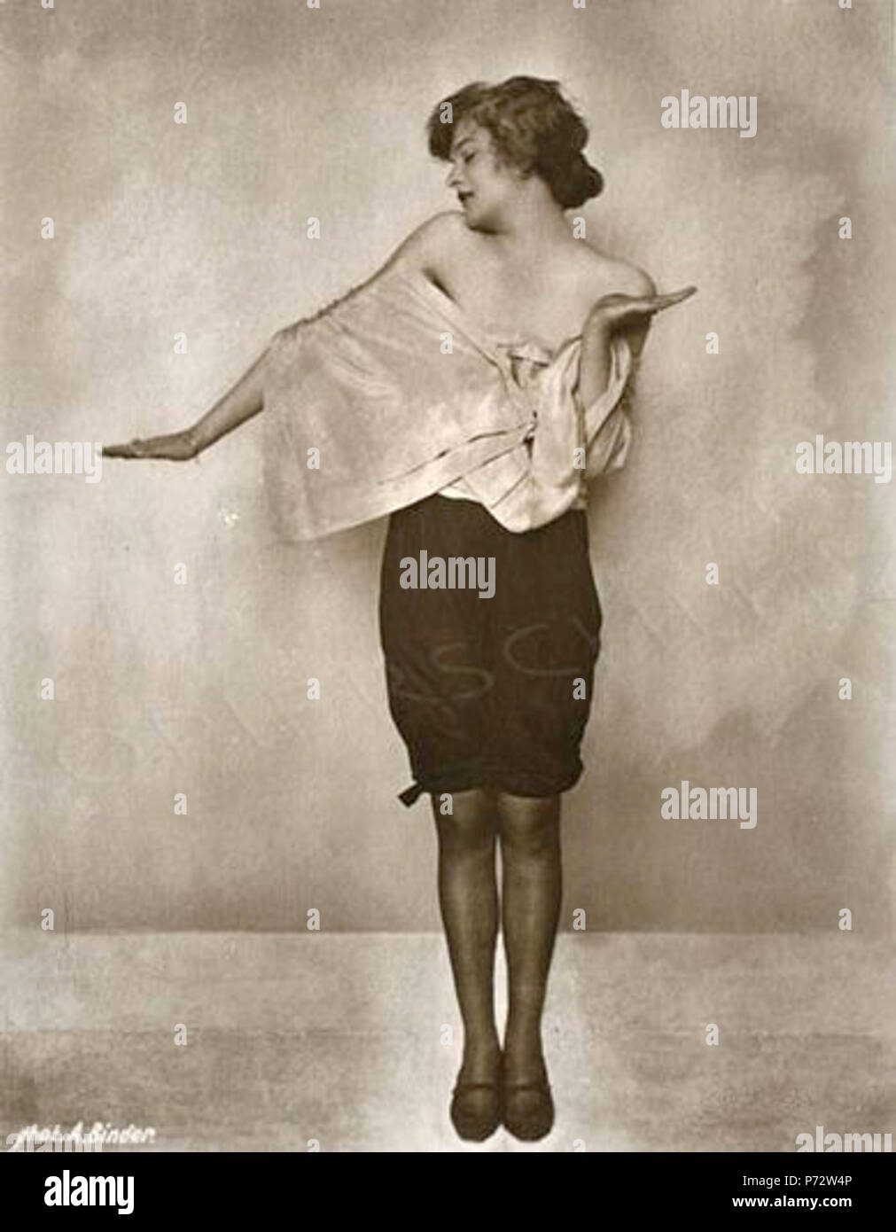 Anita Berber. 1920 s6 Anita Berber Binder Stockfoto