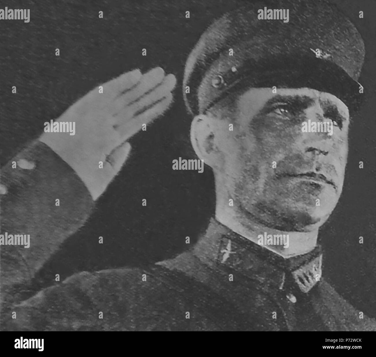 Englisch: Yakov Alksnis auf der 7. Konferenz der All-unions-leninistische kommunistische Jugendverband (Komsomol). : (7). 15. Juli 1932 7 Yakov Alksnis Stockfoto