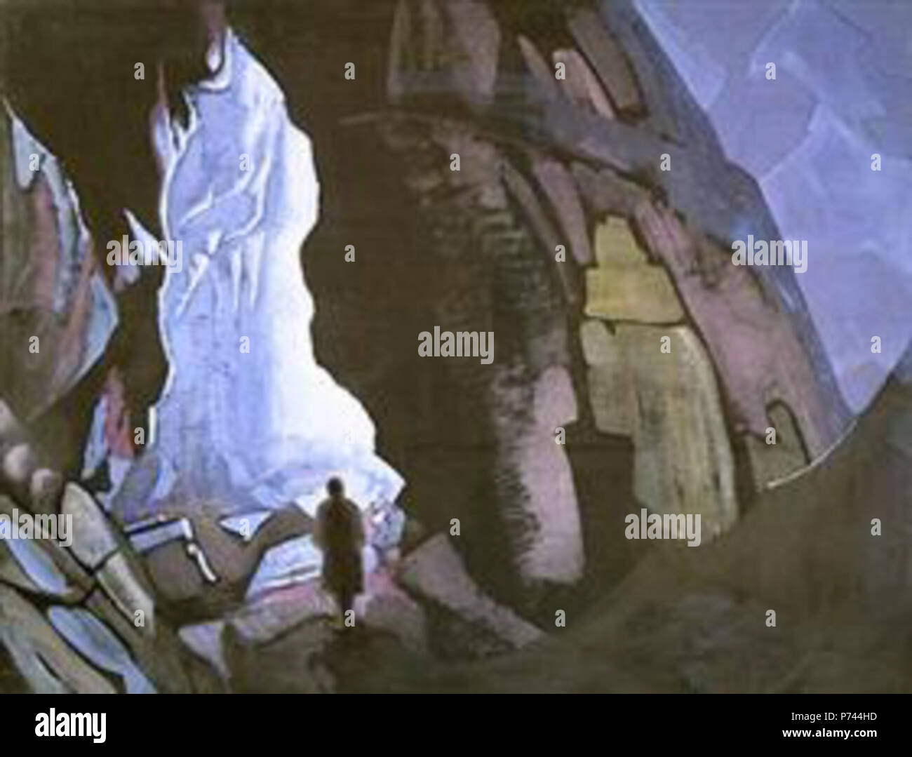 Die Arbeit von Nicholas Roerich. Vor 1947 8 Darm PinterestLarge-1924.jpg! Stockfoto