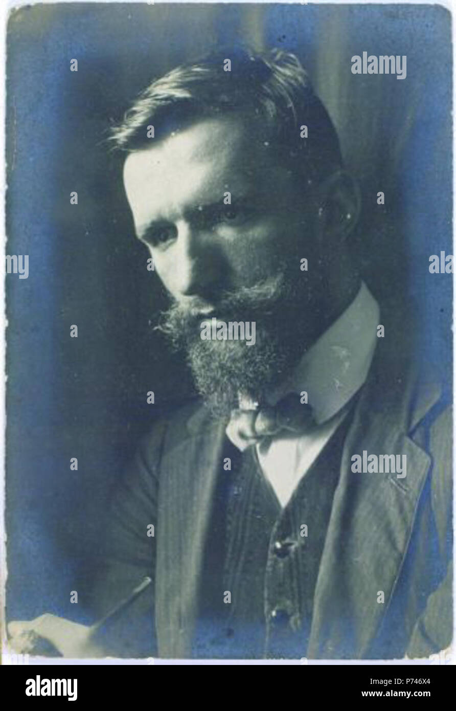 45 Saša Šantel 1910 s Stockfoto