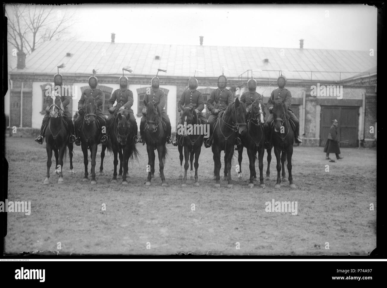 73 Narcyz Witczak-Witaczy ński-Zawody konne (107-637-3) Stockfoto