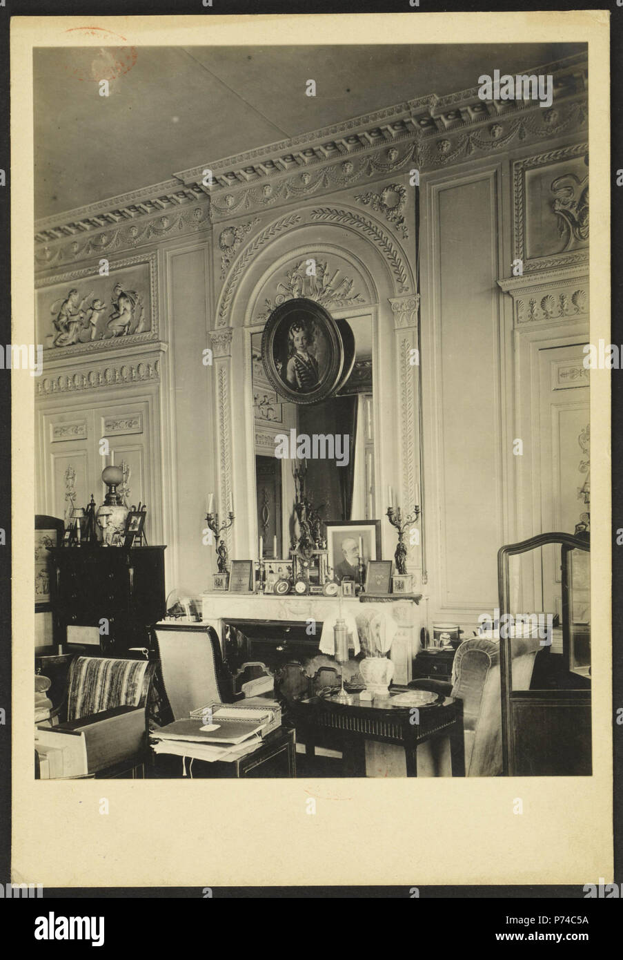 4 Grand Salon-J-A Brutails - Université Bordeaux Montaigne - 1249 Stockfoto