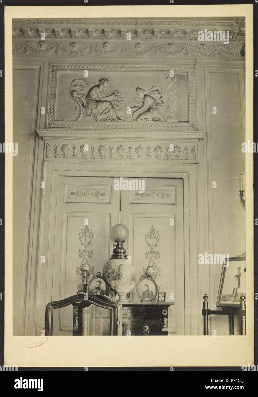 4 Grand Salon-J-A Brutails - Université Bordeaux Montaigne - 1250 Stockfoto