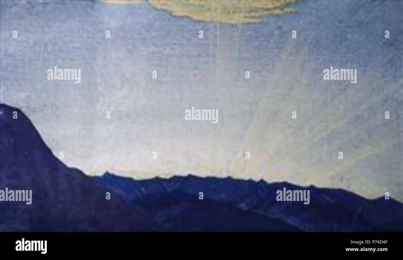 Die Arbeit von Nicholas Roerich. Vor 1947 35 Morgen-1931.jpg! PinterestLarge Stockfoto