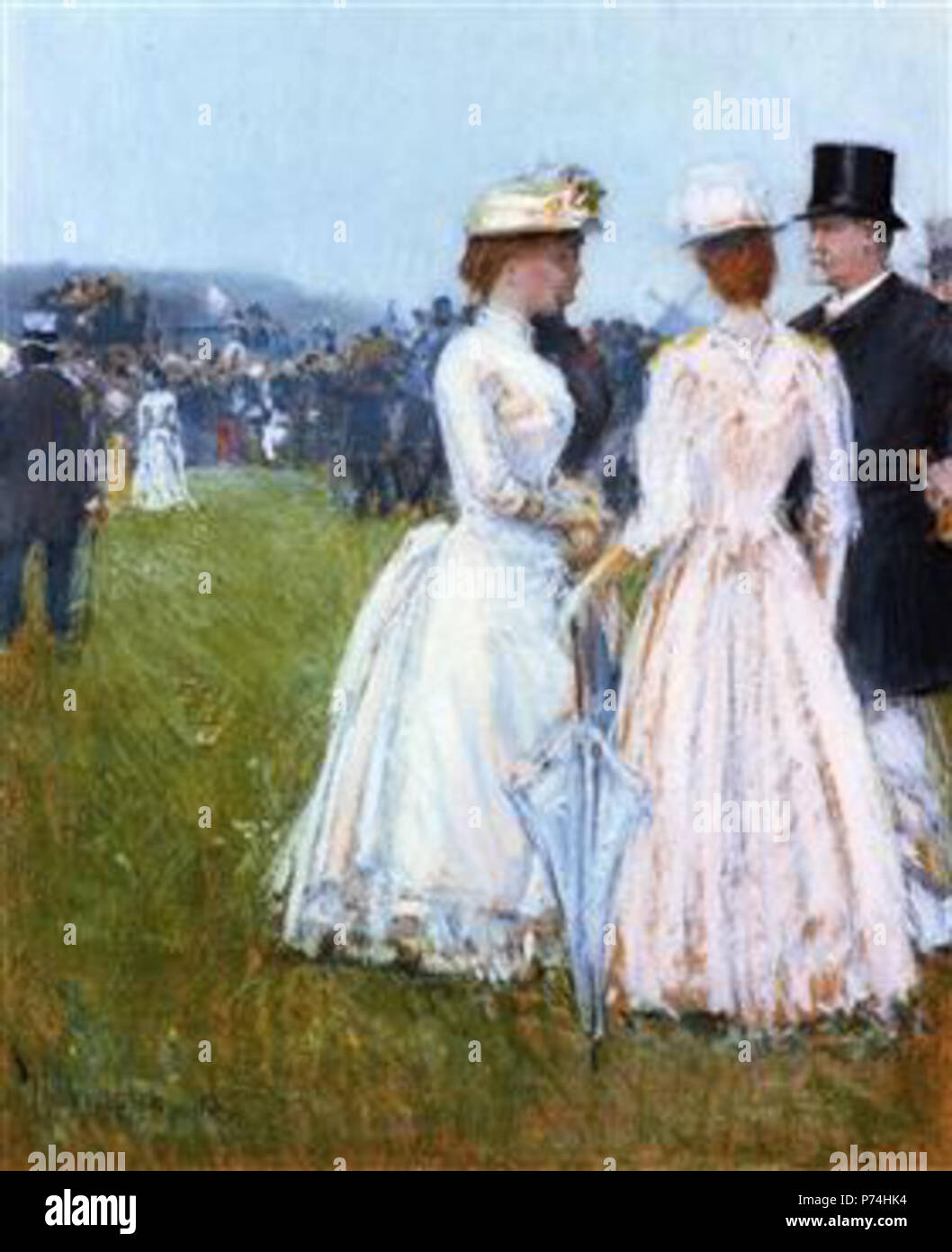 Arbeit von Childe Hassam. Vor 1935 135 Hassam-an-d-Grand-prix Stockfoto