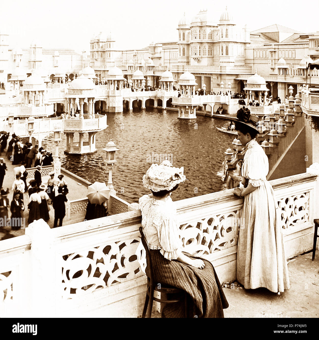 Der Ehrenrat, der französisch-britischen Ausstellung in der Weißen Stadt, London, 1908 Stockfoto