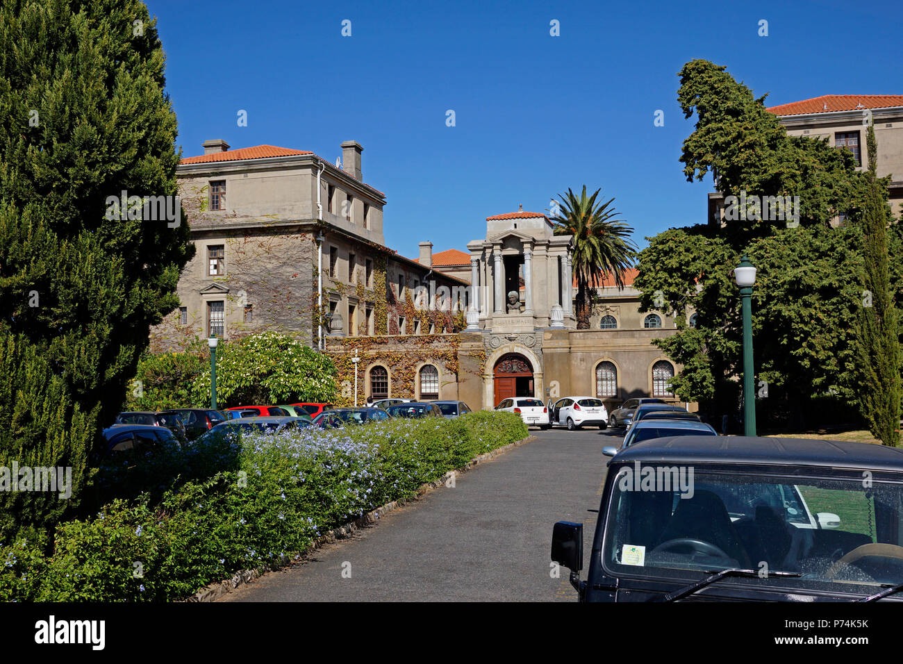 Fuller Hall Residence, Universität Kapstadt, Südafrika. Stockfoto