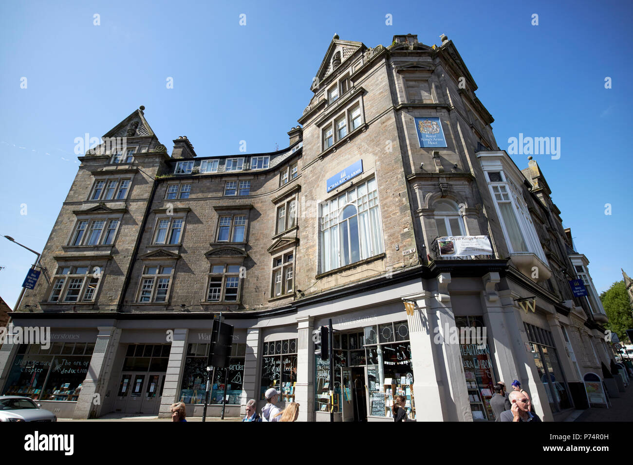 Die Royal Kings Arms Hotel lancaster England Großbritannien Stockfoto