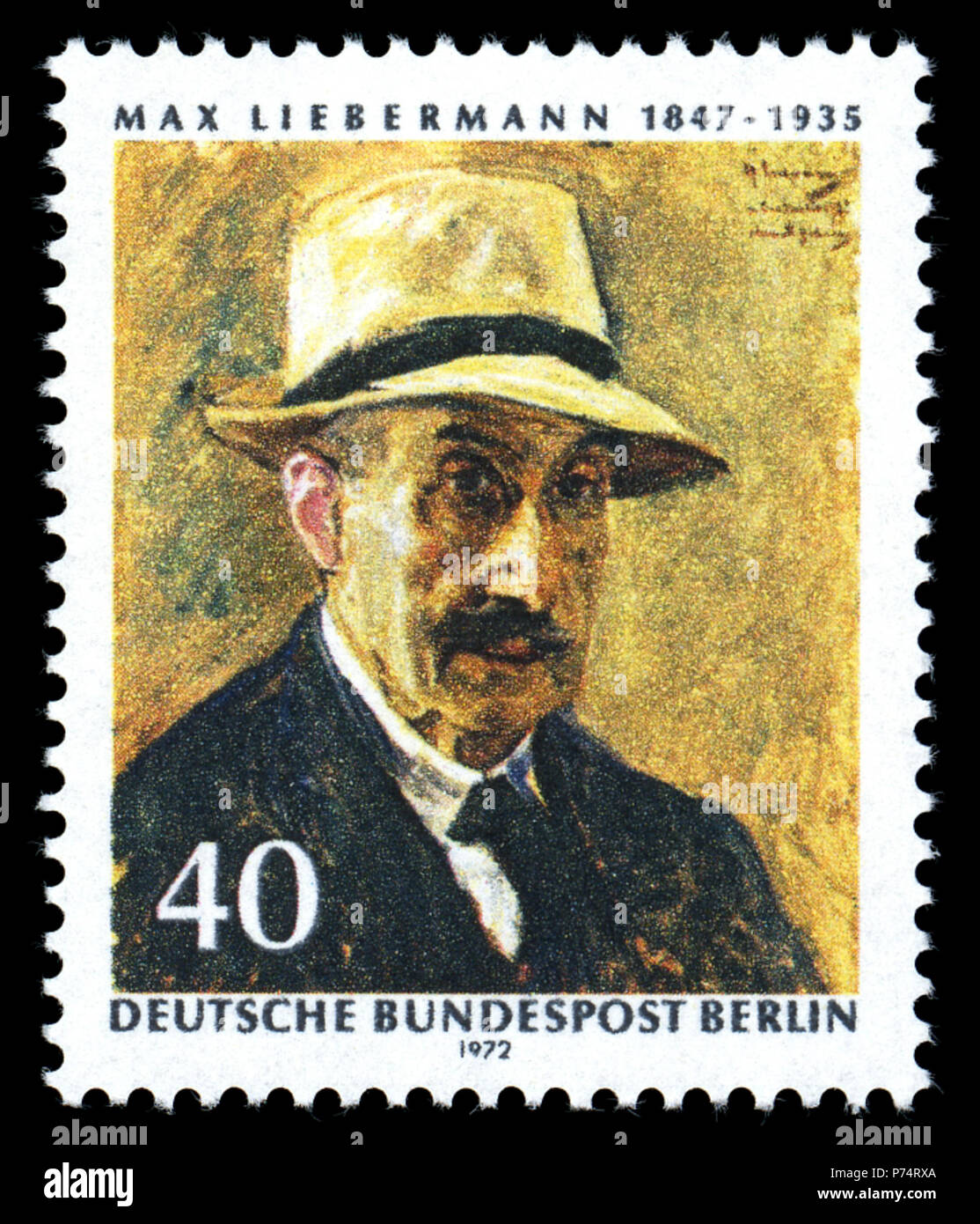 Deutsche Bundespost Berlin Stockfotos Deutsche Bundespost Berlin